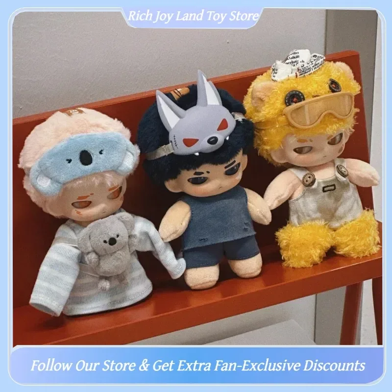

Original Neekyio Silent Beasts Series Sjd Vinyl Plush Pendant Blind Box Trend Toy Mystery Box Doll Collection Action Figure Gift