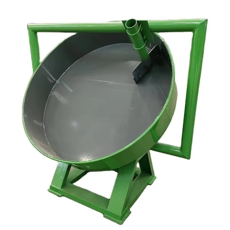 Organic fertilizer disc granulator