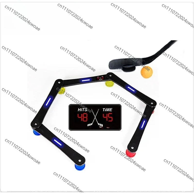 Ice Hockey Folding Training Stand Obstacle Training Smart Multifunctional Trainer with Electronic Counting