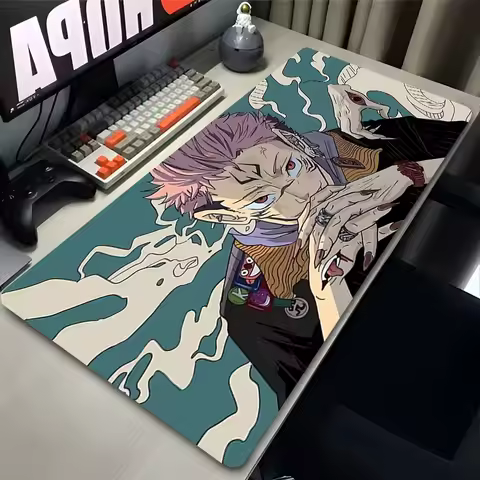 Japan Anime Mouse Pad Laptop Manga J-jujutsu K-kaisen Mousepad New Carpet XXL Sukuna Keyboard Rug PC Gaming Accessories Desk Mat