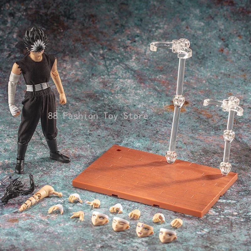شخصية أكشن داسين PVC ، ألعاب رائعة ، GT YuYu Hakusho ، Urameshi Yuusuke ، Yoko Kurama ، Jaganshi Hiei ، Kuwabara ، Kazuma ، SHF ، في المخزن #4
