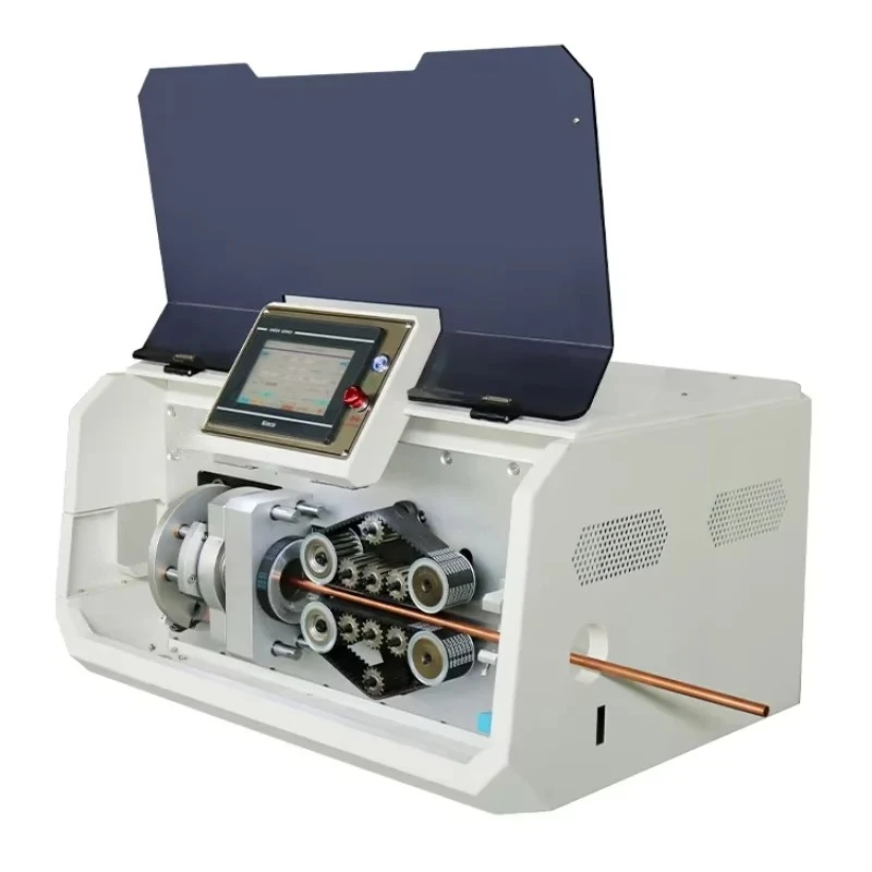 Diameter 50mm Automatic Tube Cutting Machine Metal Pipe Fiber Honeycomb Pipe Cutting Machine Matched With Extruder