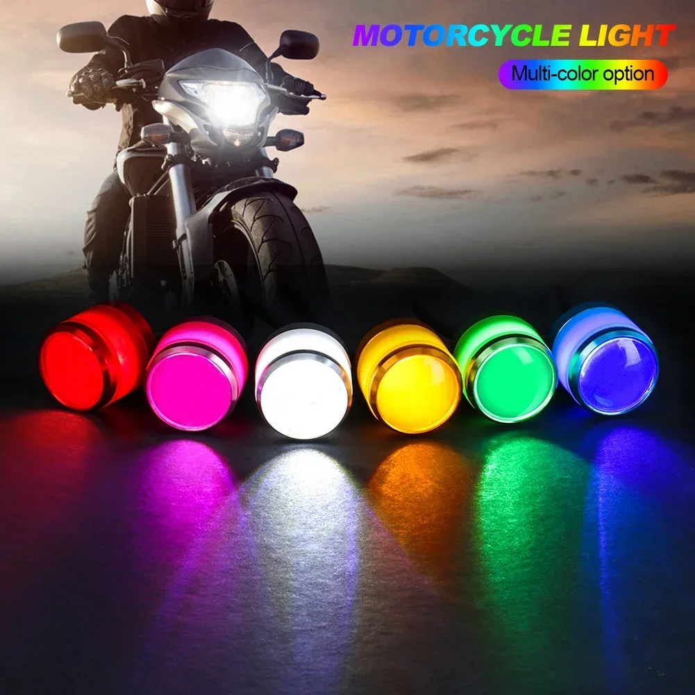 2x 7 Farben Mit Klammern Strobe Led 5w led eagle eye blinklicht Tagfahrlicht Für Motorrad Scheinwerfer DC12V