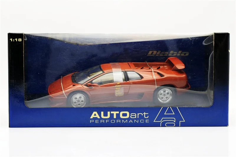 Autoart 1:18 Diablo VT Alloy Fully Open Simulation Limited Edition Alloy Metal Static Car Model Toy Gift