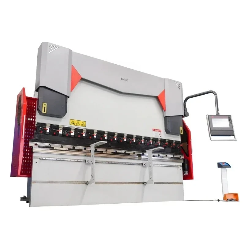 Hot Sales 4+1 Axis 200T Hydraulic Press Brake With S640 For Sheet Plate