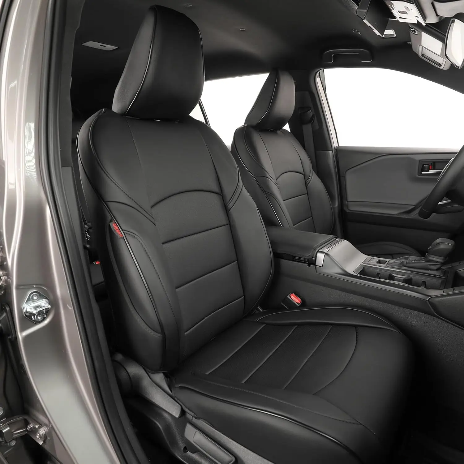 EKR Car Seat Covers Custom Fit for Toyota Rav4 (Hybrid) 2026 LE/XLE/Premium/SE/XSE Leather Car Seat Cover Full Set for SUV