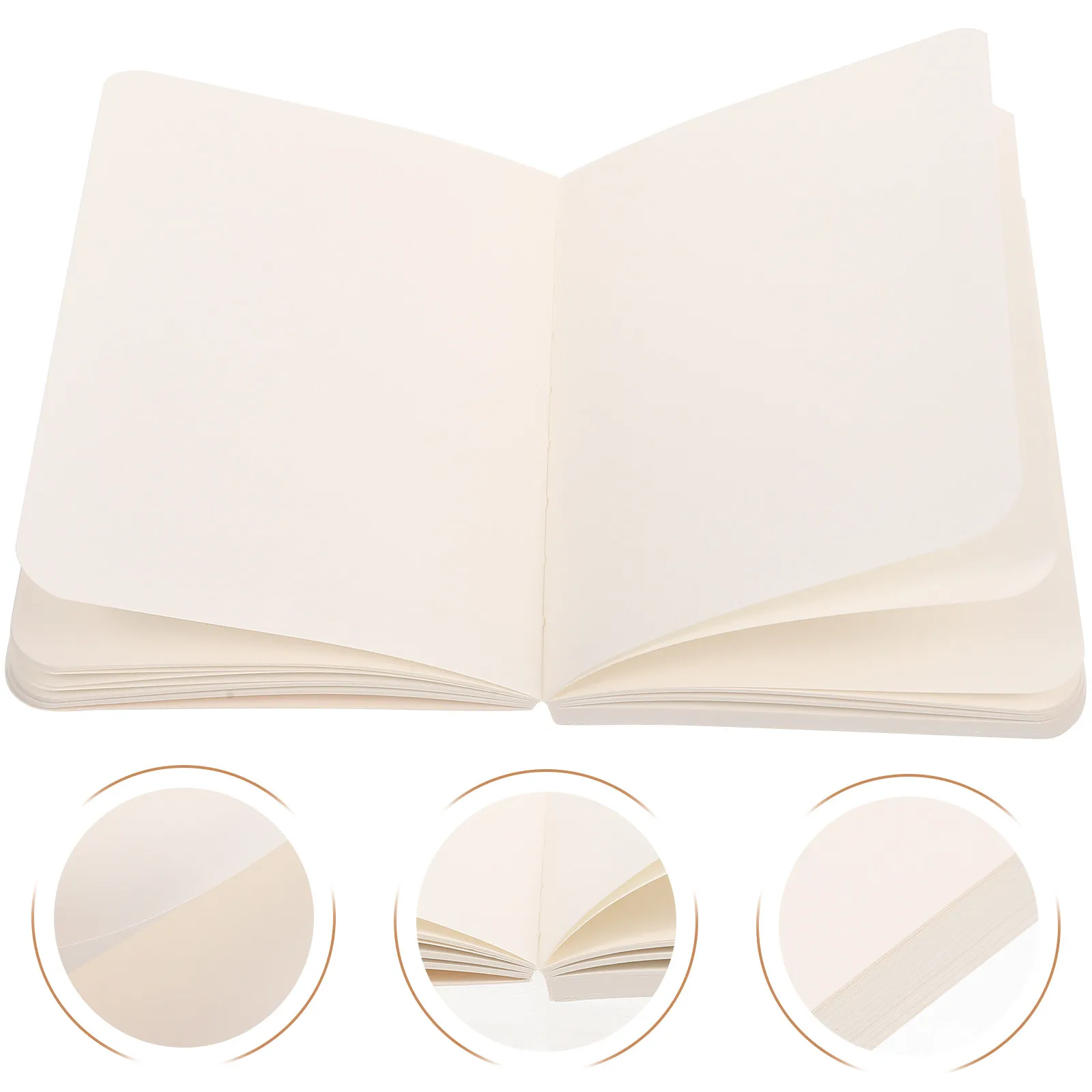 A6 Refill Papers Notebook Replacement Bound Paper Lined Refills for Notebook Cover Daily Notes Planner Inserts Professional