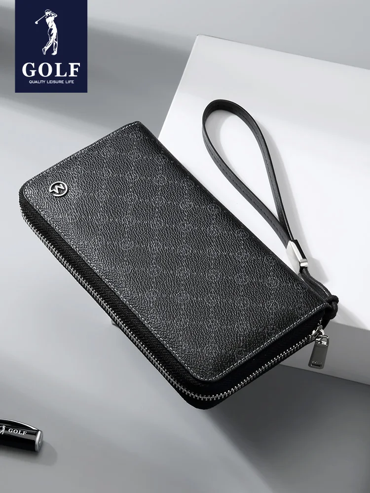 GOLF man hand bag more than 2023 new multi-functional wallet long purse for card package youth hand caught