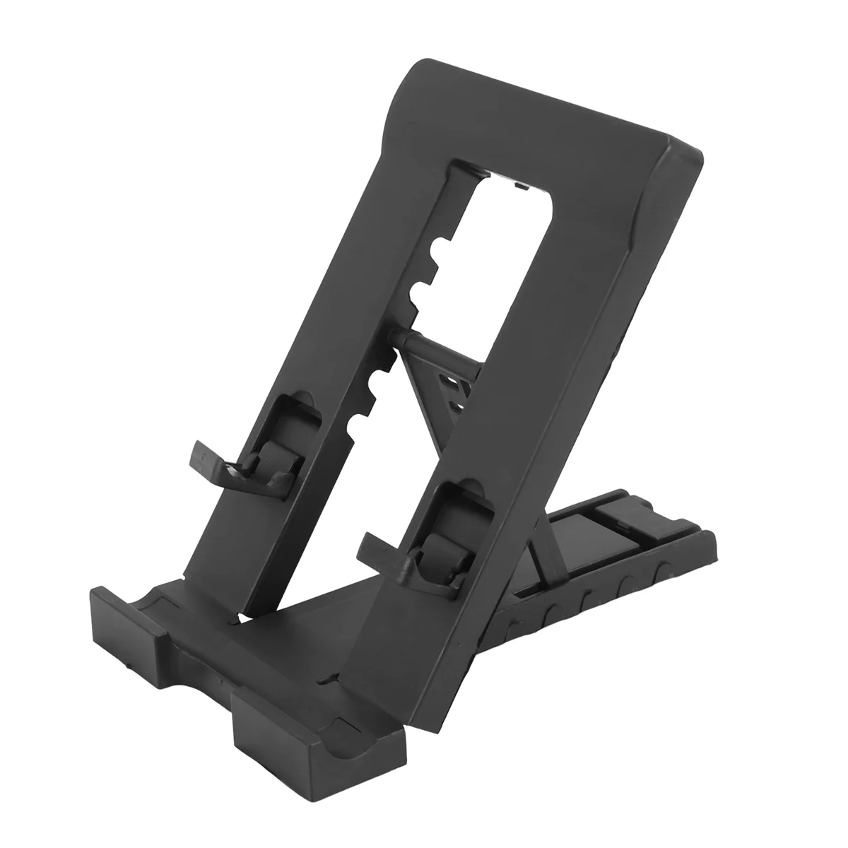 FZFZ デスクトップ タブレット コンピューター スタンド 多段階折りたたみ式 ポータブル デスクトップ 学生学習機スタンド (ブラック)