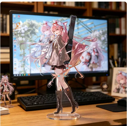 Japanese Anime Wuthering Waves Dani LUUK HERSSEN Acrylic Stand Figure Model Plate Cosplay Collection Desktop Decor Gifts XYZ