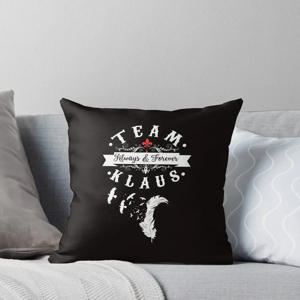 

Team Klaus. Throw Pillow ornamental pillows Custom Cushion Cushions For Sofa pillow