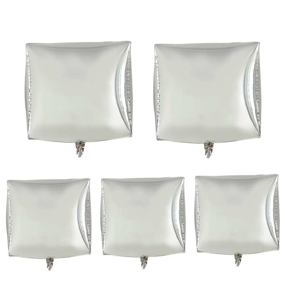 

5Pcs Aluminum Film Balloon Square Cube Foil Party Supplies Birthday Festival Wedding Kids Party Decoration Backdrop Table Prop