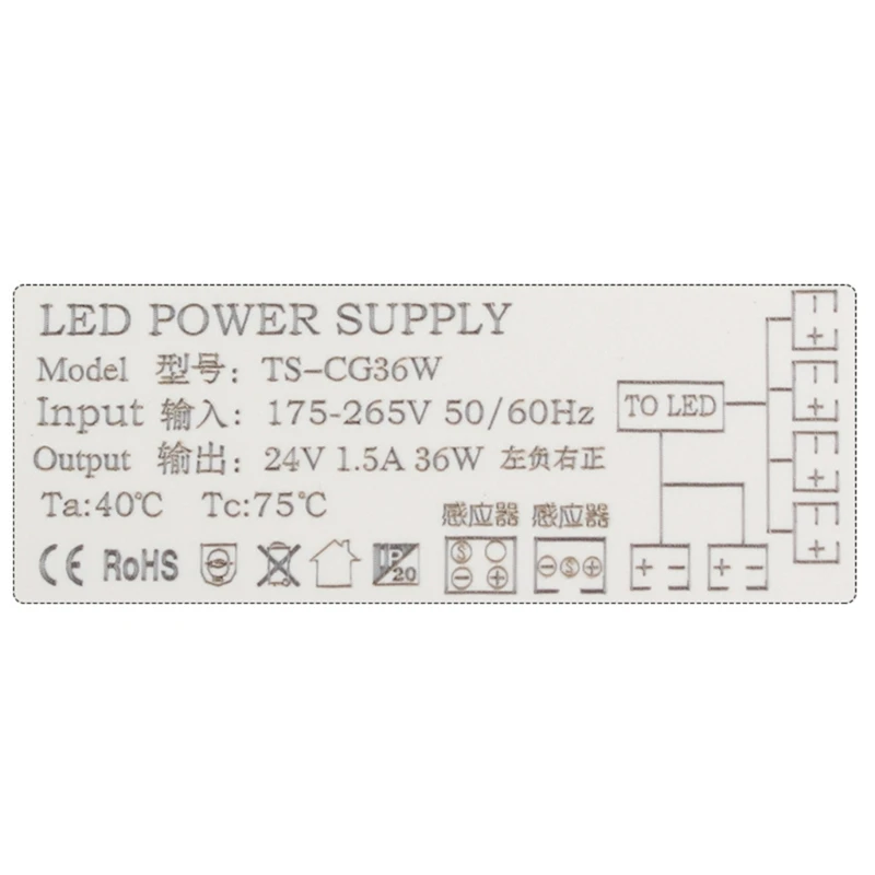 3D Printer Accessories Touch Sensors LED Light Strips Human Sensing Control Light Strips with 24V 36W Power Adapter for Voron