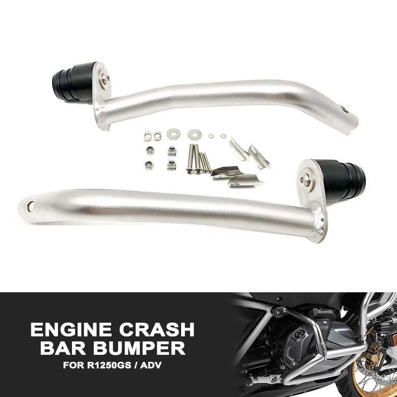 

For BMW R1250GS EXTENSIONS UPPER CRASH BAR R 1250 GS ADV Adventure GSA 2019-2023 Bumper Stainless Steel Tank Guard Protector