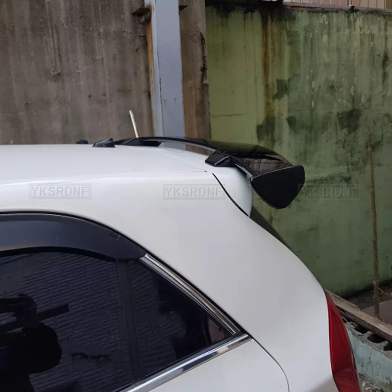 For KIA Morning Picanto Spoiler ABS Plastic Hatchback Universal Roof Rear Wing Body Kit Accessories