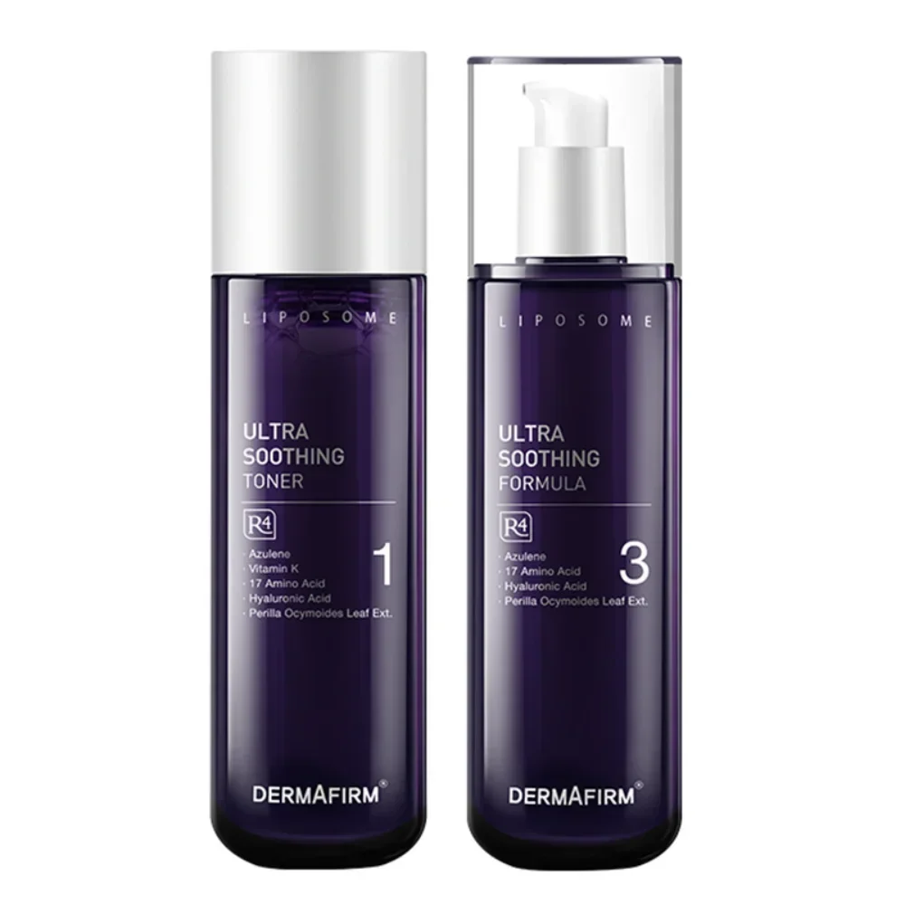 

Dermafirm Perilla Toner Emulsion Ultra Soothing Moisturizing Refreshing Oil-control Repairing Non Greasy Korea Facial Skin Care