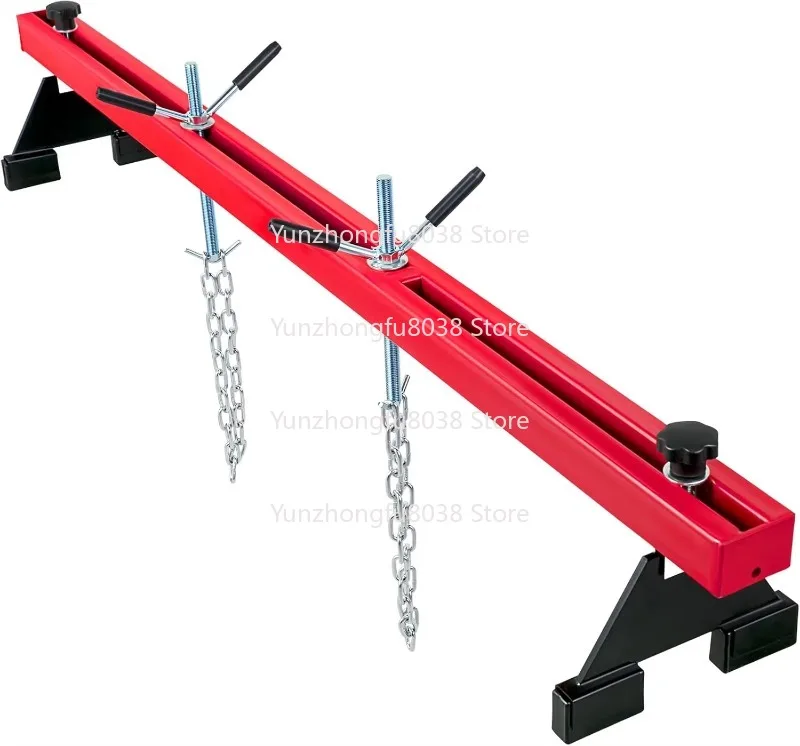 

1.8M/71 Engine Support Bar with 1100 Lb Capacity Transverse Bar Hoist 2 Point Lift Bracket Double Hook Bearing Separator