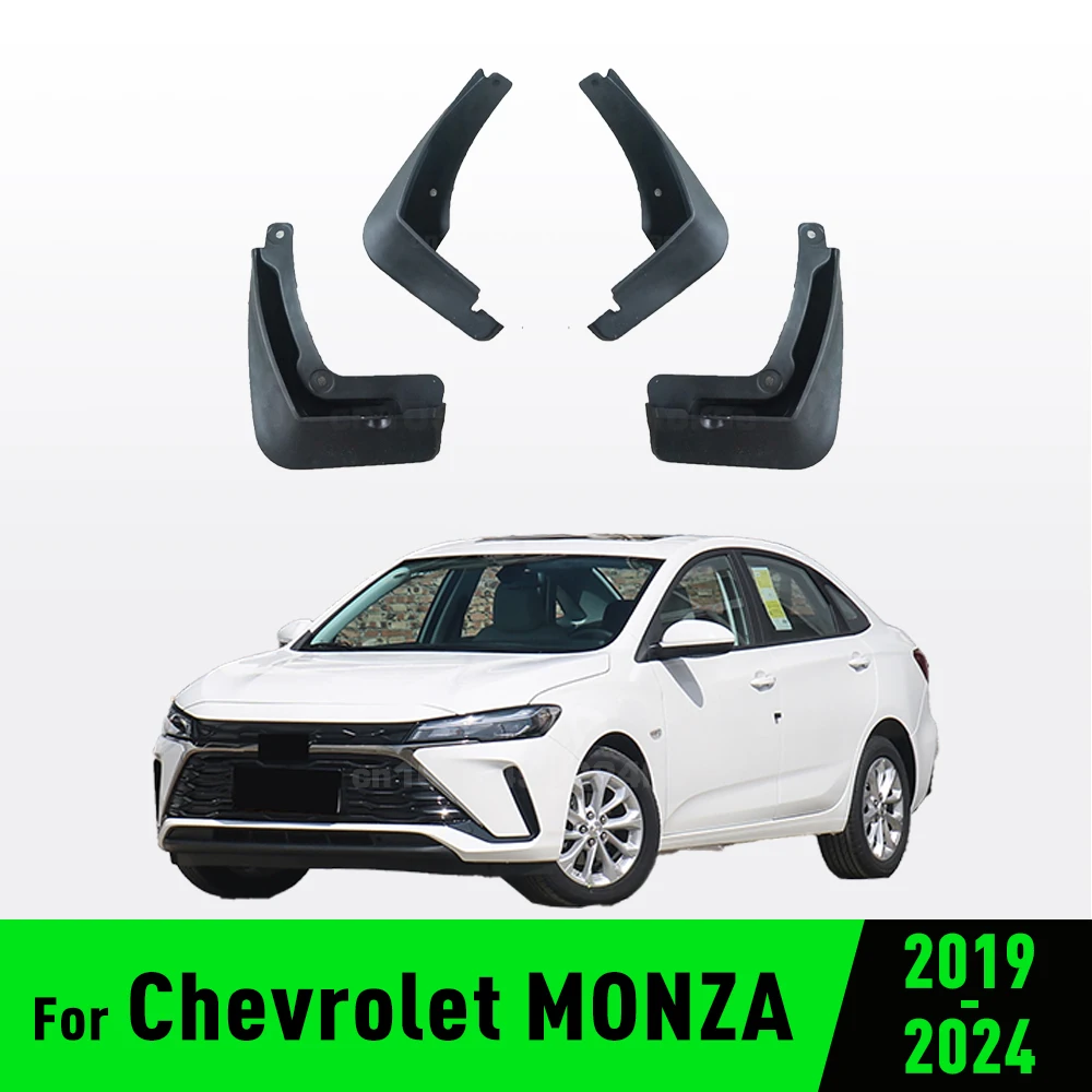 

Mudflaps Splash Guards Mudguards Mud Flaps Fender car Accessories For Chevrolet MONZA 2019-2024 2020 2021 2022 2023