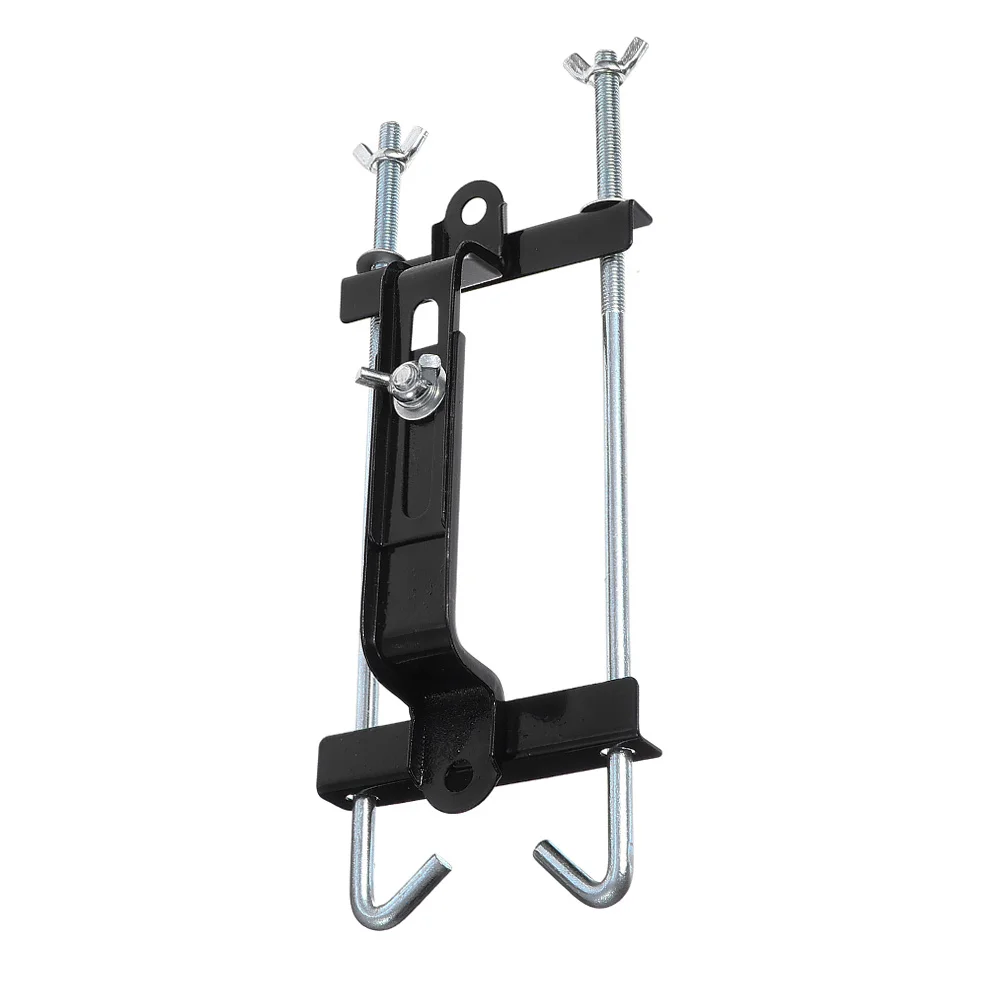

1Pcs Electric Fixing Rack Solid Iron Build Excellent Texture Car Holder Bracket Shockproof Stable Performance
