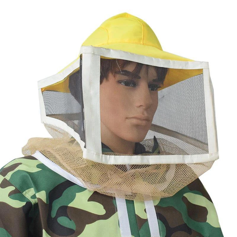 50 Pieces Beekeeping Hat with Cotton Topping Steel Yarn Fireproof Mesh - Mosquito Proof Breathable Bee Proof Mesh for Safety
