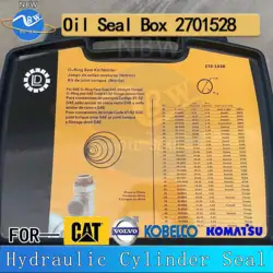 270-1528-kit di riparazione del cilindro idraulico dell'escavatore della scatola 4C-4782 della guarnizione per Caterpillar CAT gomma nitrilica Gaske 4 c4782 2701528