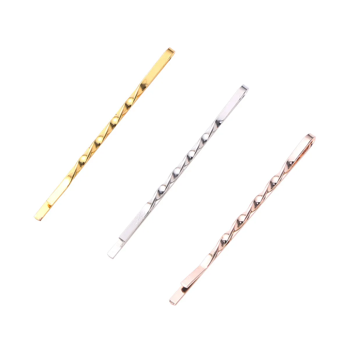 

72pcs Alloy Hair Clips Metal Hairpins For Women Girls Gold White Strong Grip Hair Styling Tools Fashion