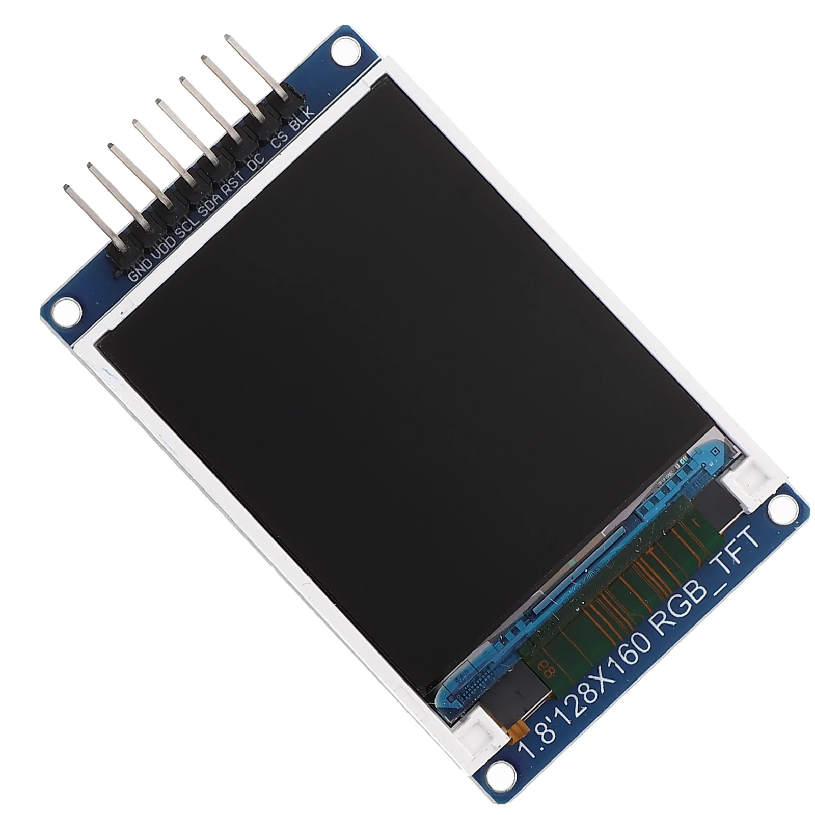 1.8 بوصة St7735s Spi 128x160 وحدة عرض إل سي دي Pcb متوافق مع Ttl المنطق 5 فولت 33 فولت وحدة عرض إل سي دي للأنظمة المدمجة