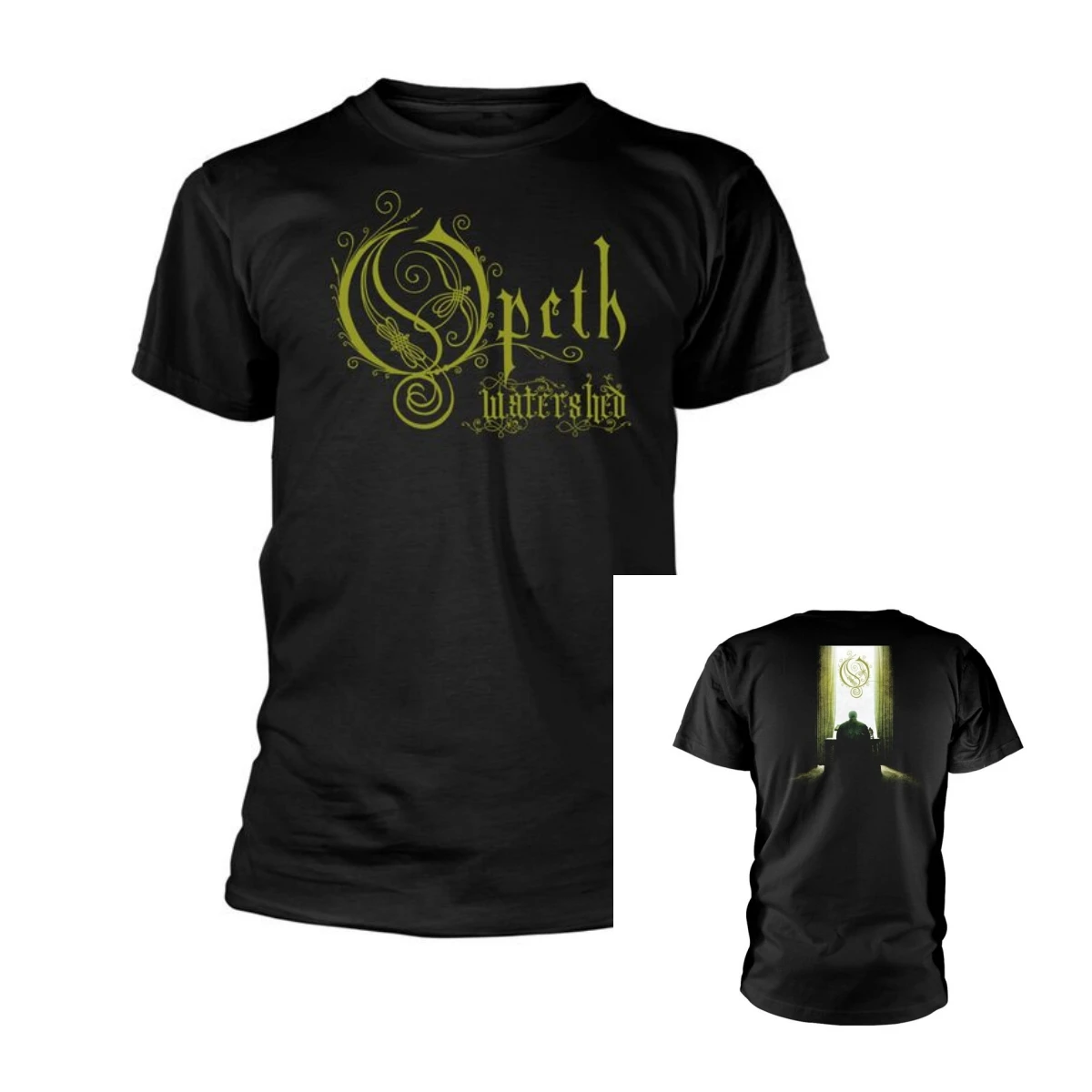 Demon of The Fall Opeth T-Shirt Men Women Vintage Metal Rock Band Graphic Tee 100% Cotton Summer Streetwear Top