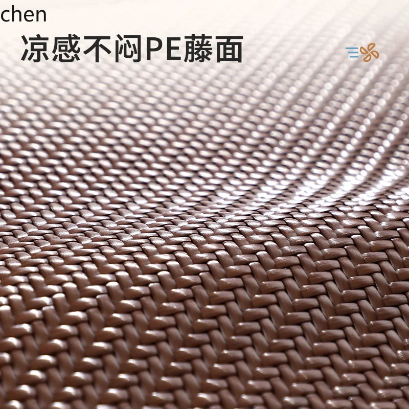 YFY  office foldable bed nap nap handy gadgetfor home recliner swiss rattan woven simple camp bed