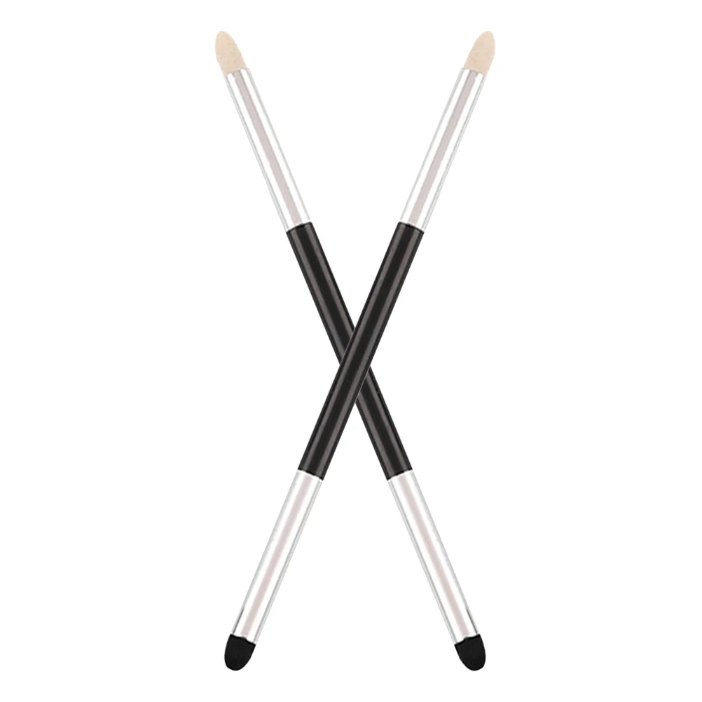 2 Pcs Washable Erase Pen Erasers Nail Brushes Sponge Pan Pastels Sketch Wipes Tool