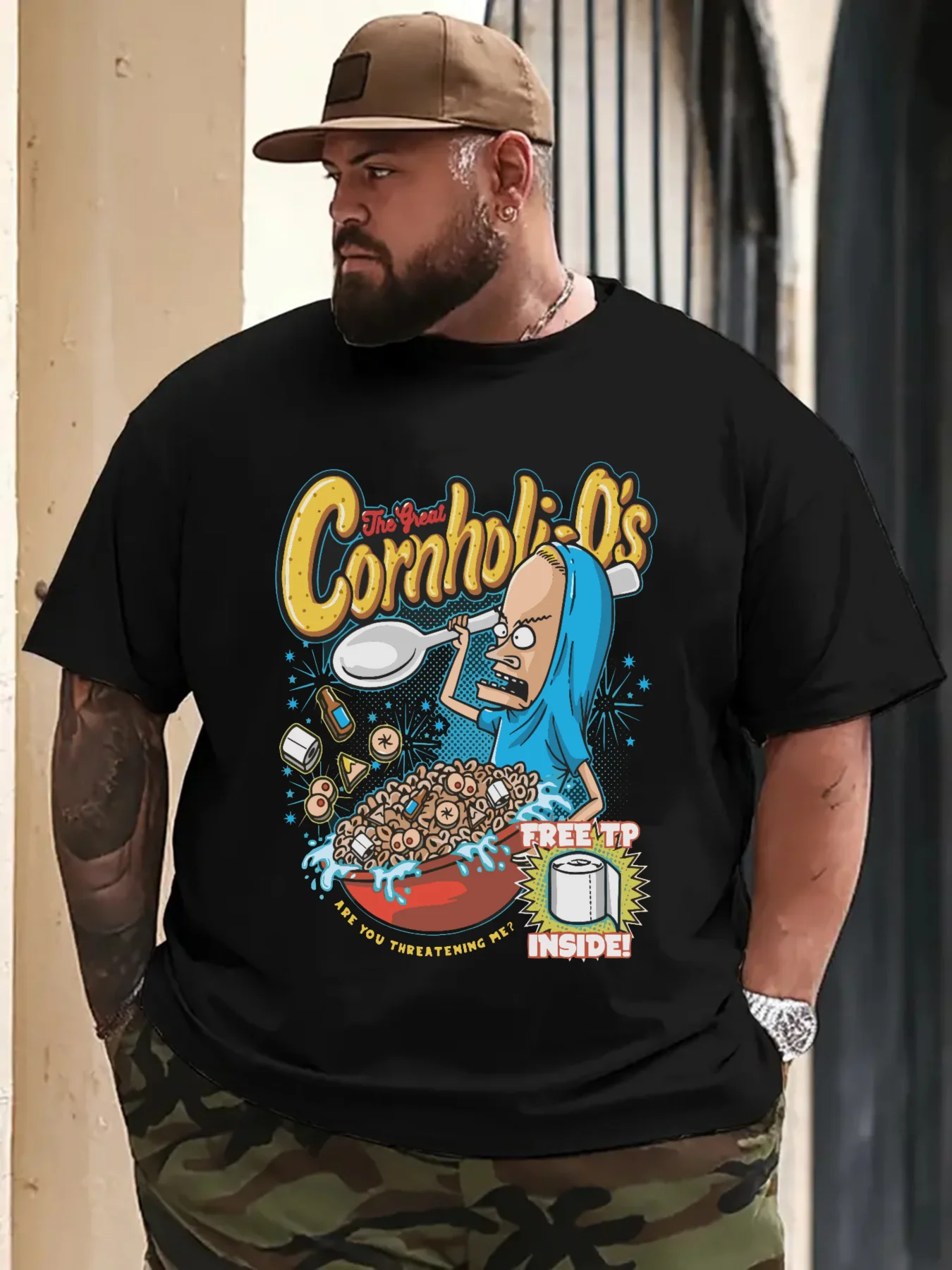 

Top Pick 100% Cotton 180g T-Shirt Black with Coraholico's Print for Casual Wear