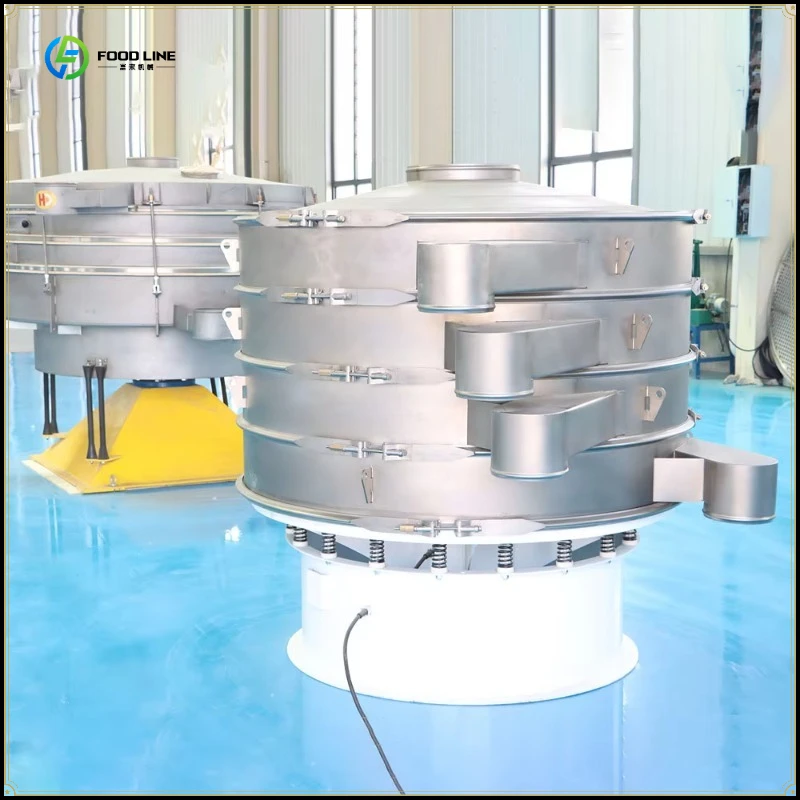 Industry Circular Vibrating Screen Powder Particles Sieve Sifter Machine Customized