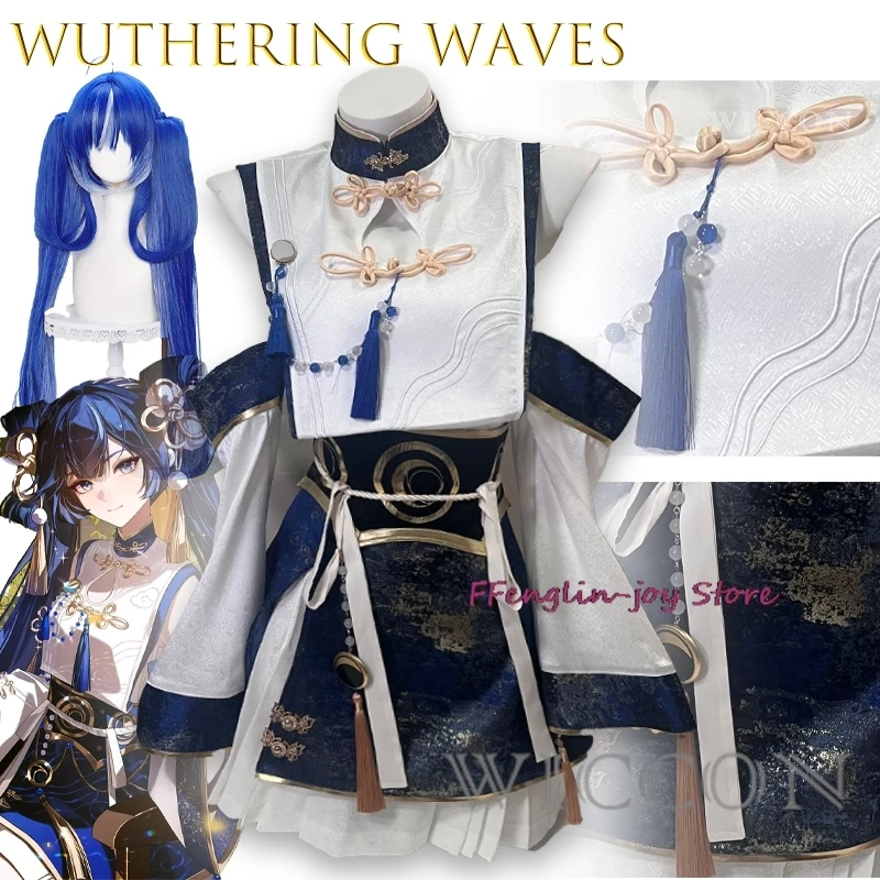 

Wuthering Waves Iuno Daoxiangcun Collaboration Cosplay Costume Anime Bodysuit Style Adult Carnival Uniform Halloween Party
