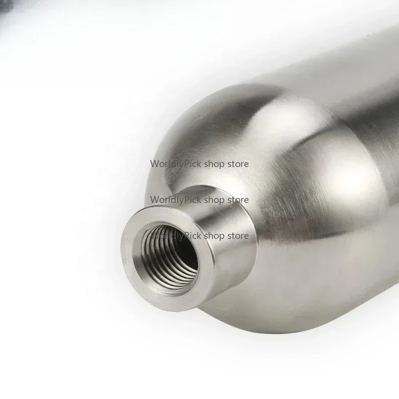 1/2 Npt 100 Bar 1000cc 316L Ss 304L الفولاذ المقاوم للصدأ Psi سبيكة 400 نهاية واحدة مزدوجة نهاية مصغرة عينة اسطوانات #3