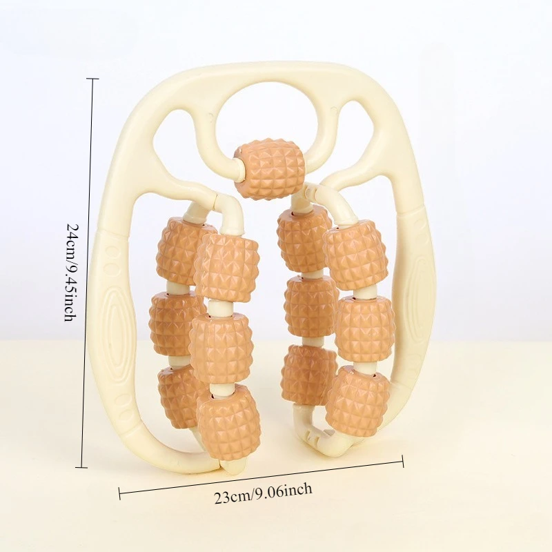 أسطوانة تدليك دائرية لتمدد عضلات الفخذ والعجل، استرخاء، تدليك الساق، لقط اللياقة البدنية واليوجا