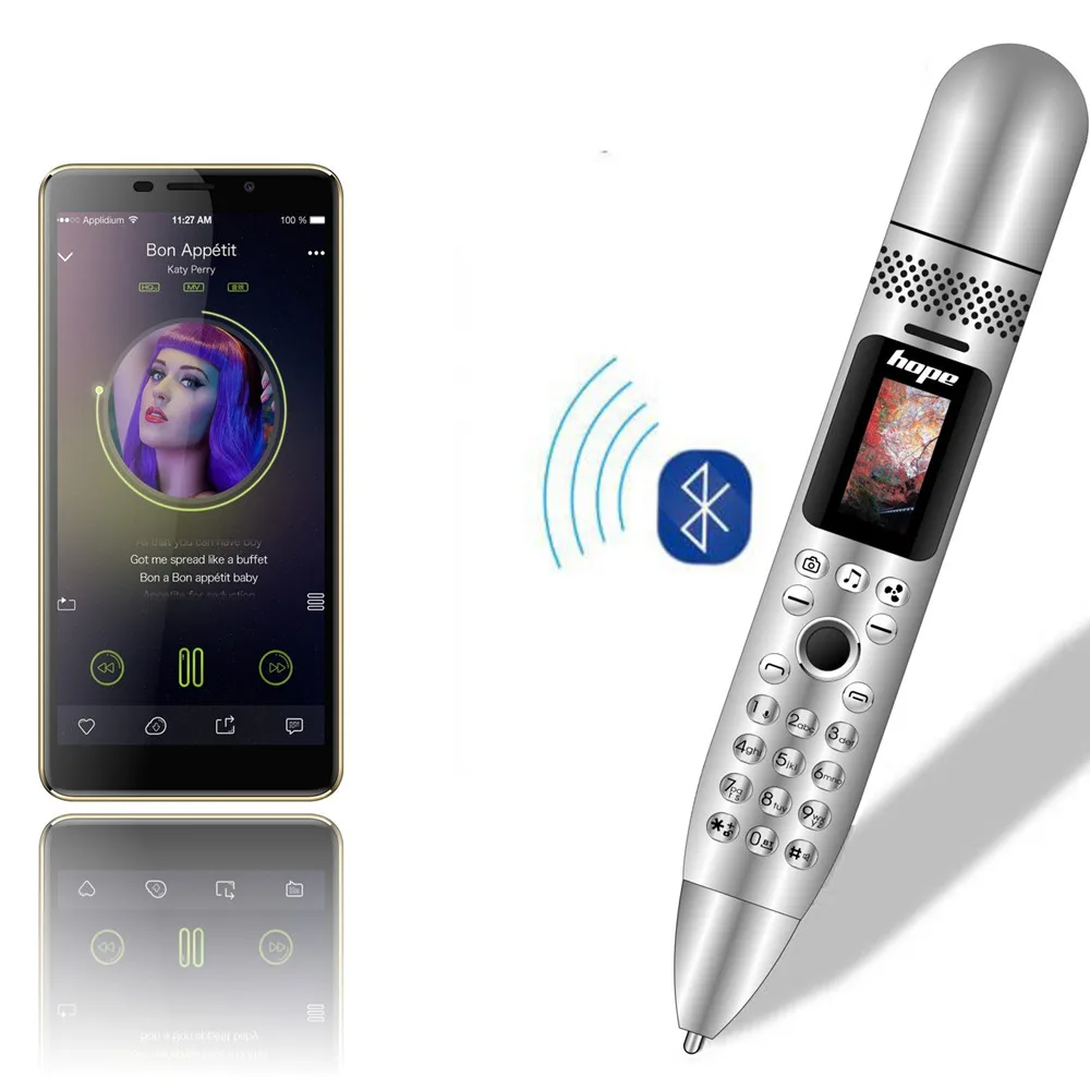 Mp3プレーヤー,Bluetooth,電話,スピーカー,カメラの録音用のミニ携帯電話ヘッドセット