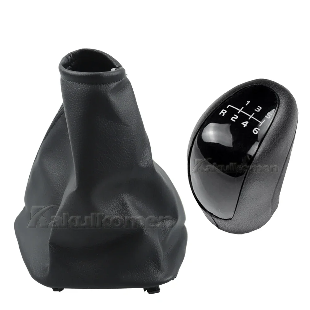 For Mercedes Benz Sprinter W 906 W906 2006-2018 6 Speed Gear Head Black Shift Knob Gear Knob Boot Gaiter Frame Car Styling