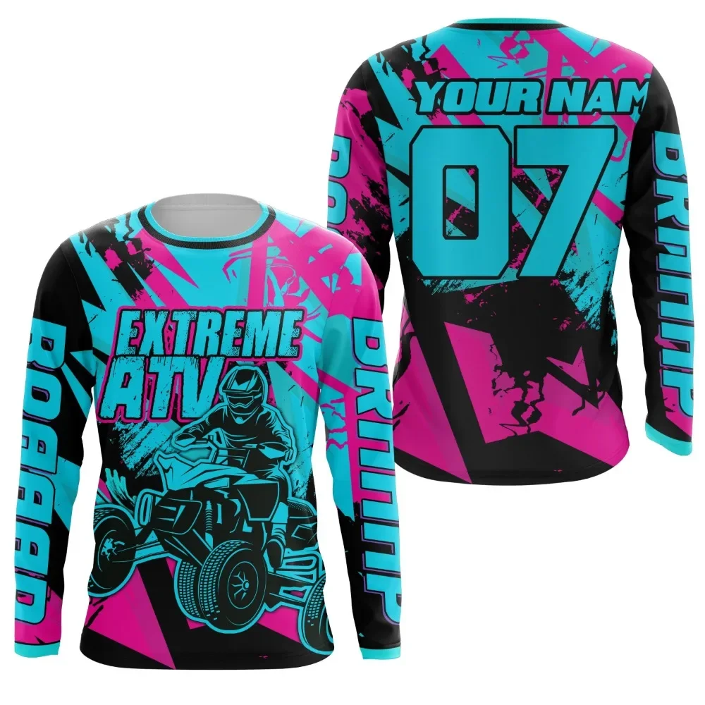

3D printed mountain endurance cycling clothing, cycling motorcycle T-shirt, Hbit Fox women's men's cycling sportswear Fashion