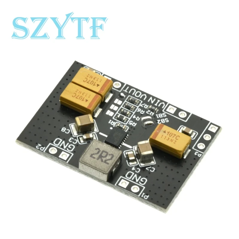 TPS63020 Power Module Automatic Buck 2.5V 3.3V 4.2V 5V Lithium Battery Low Ripple