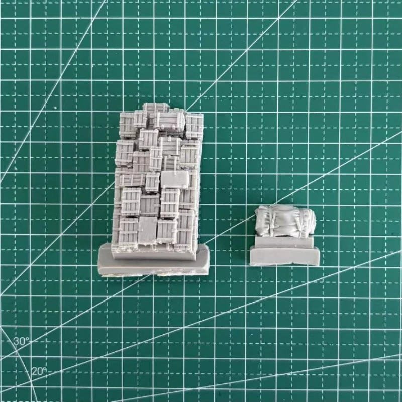 1/72 Scale Die-Cast Resin รุ่นประกอบชุดกองทัพโซเวียตรถบรรทุกชุดอุปกรณ์เสริม (ไม่มีรถ) ประกอบและ Unpainted