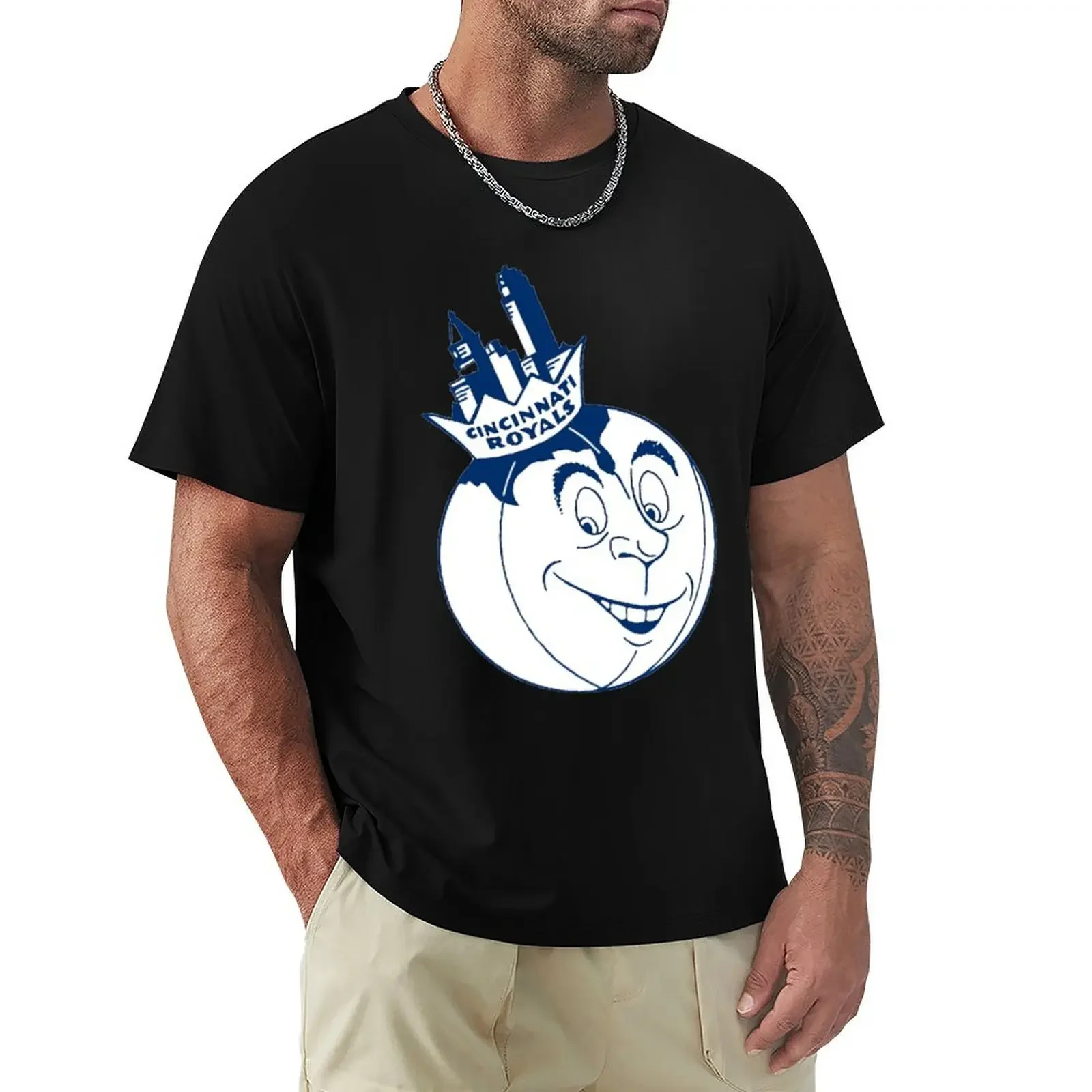 

Cincinnati Royals T-Shirt tees summer tops heavy weight t shirts for men