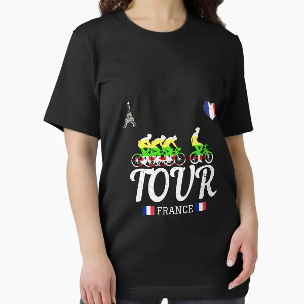 Unisex 2026 Tour De France Women's T-Shirts France Cycling Race Tee Bicycle Sports Fan Retro Casual Streetwear Top