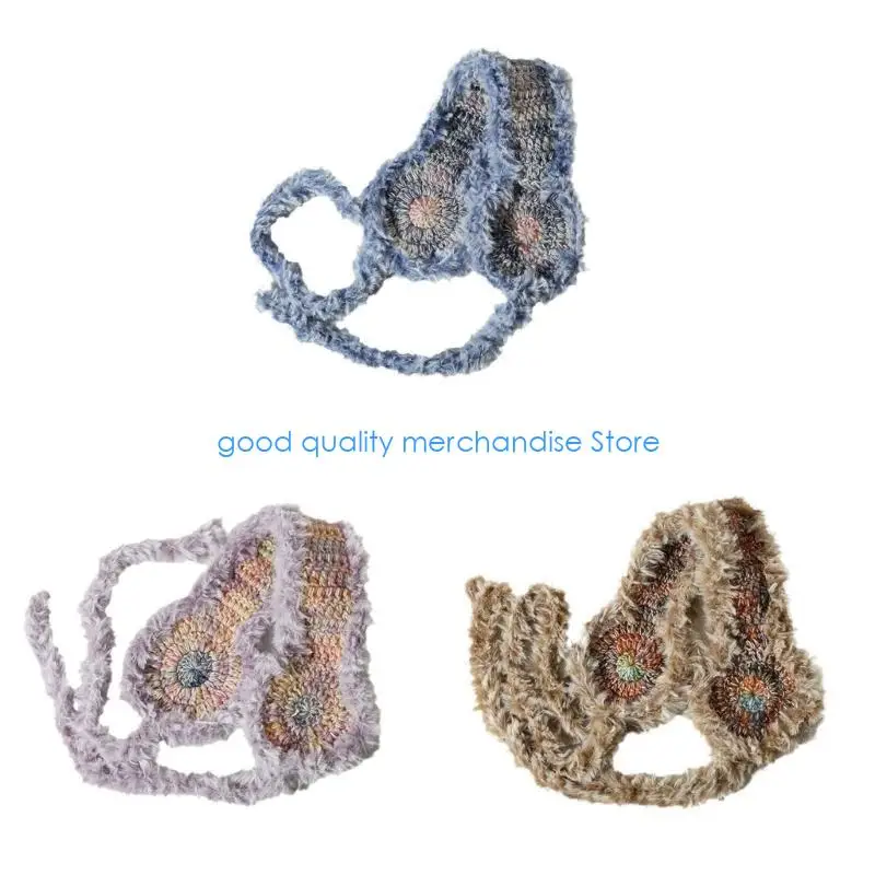 Y5JD Maglia Copriorecchie Fasce Paraorecchie Attrezzatura invernale per donne Ragazze Morbido calore durante le giornate fredde