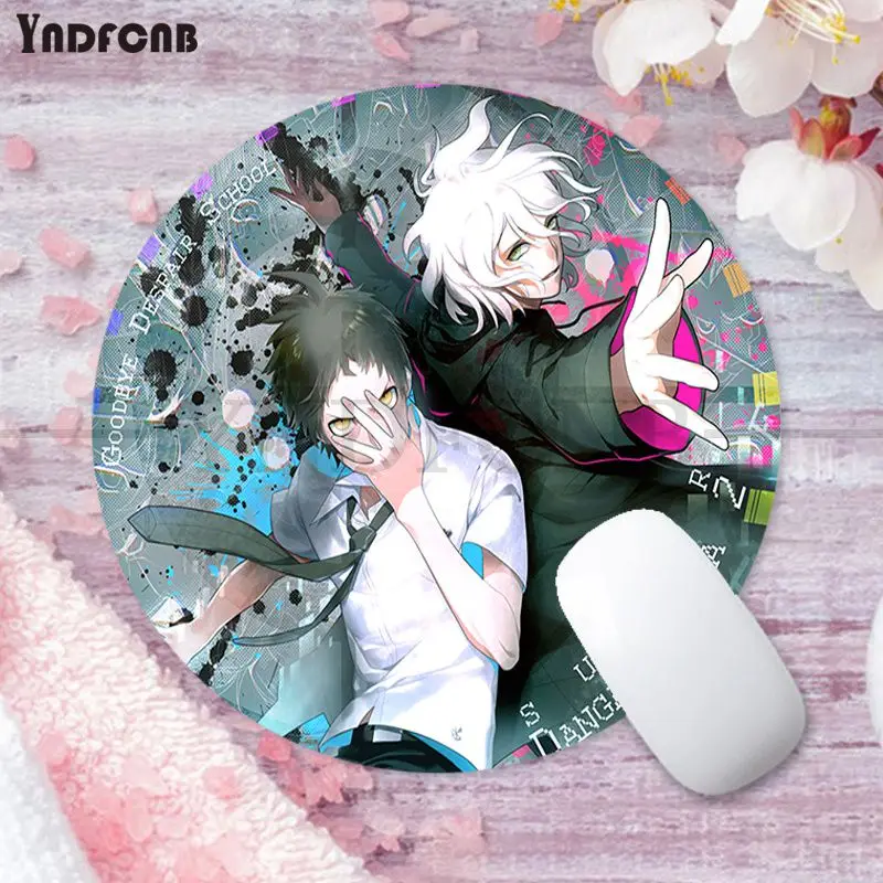 Danganronpa Animation Round Big Promotion Table Mat Student Mousepad Computer Keyboard Pad Games Pad Office Desk Accessories