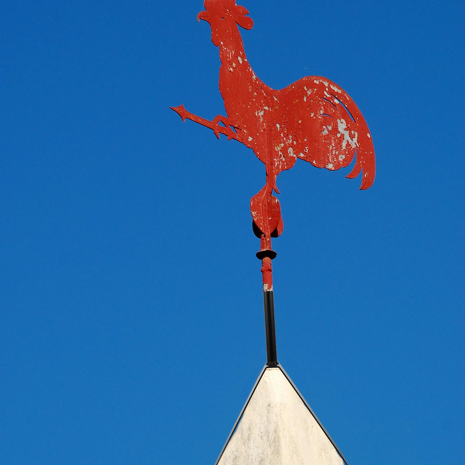 

Weather Vane Roof Mount Bracket Durable Metal Support For Outdoor Antenna Installation Decorative Garden Stake