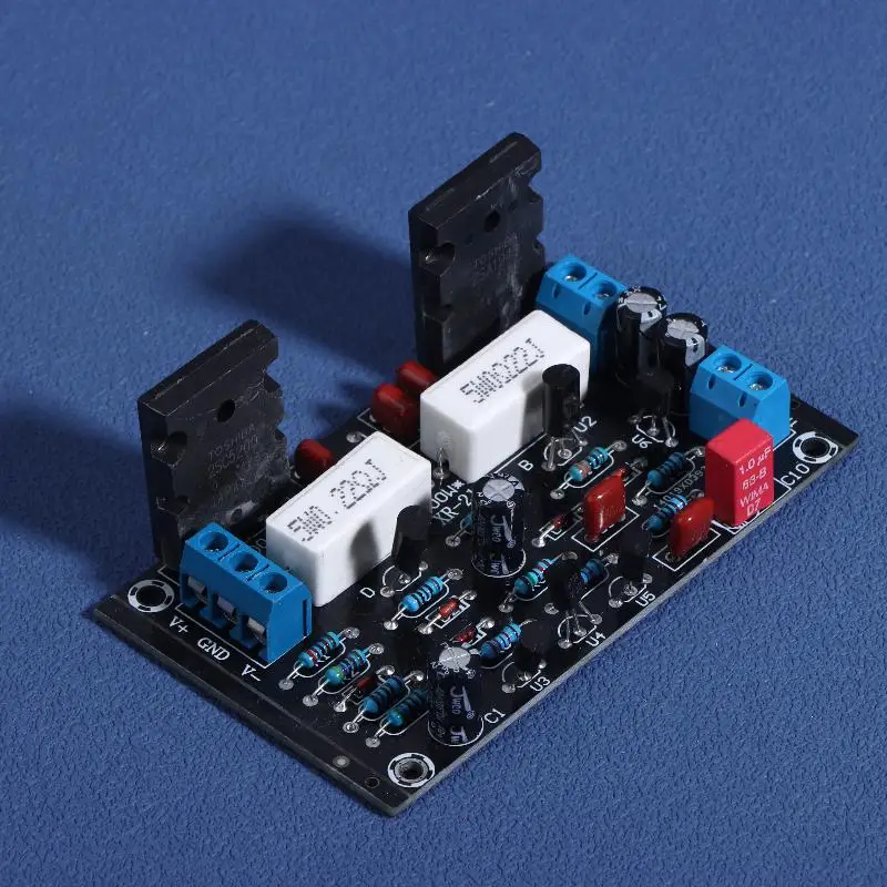 1/3PCS 100W High-Power Mono Channel HIFI Audio Amplifier Board 2SC5200+2SA1943 Tube DC 35V view 2