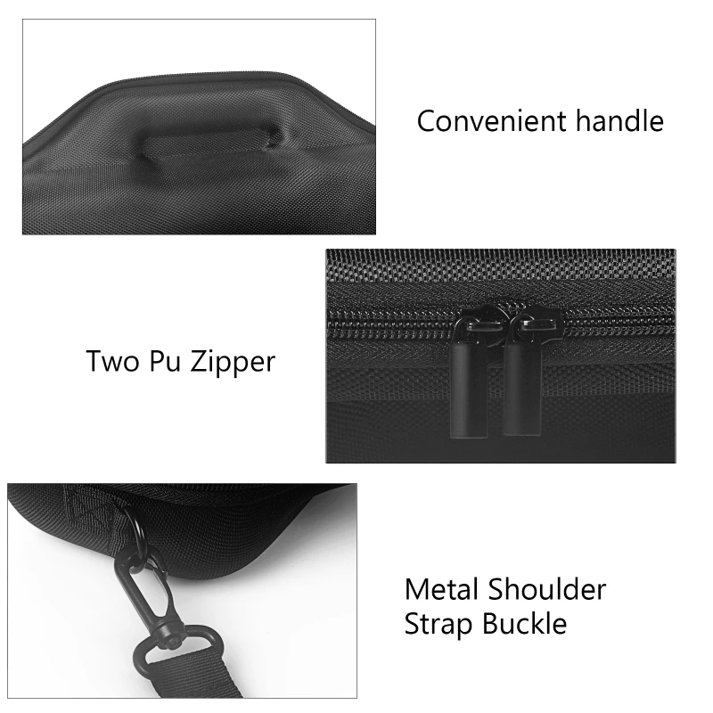 Portable Travel Carrying Case Pouch Storage Shoulder Bag Compatible for SoundCore Motion Boom Outdoor Speaker
