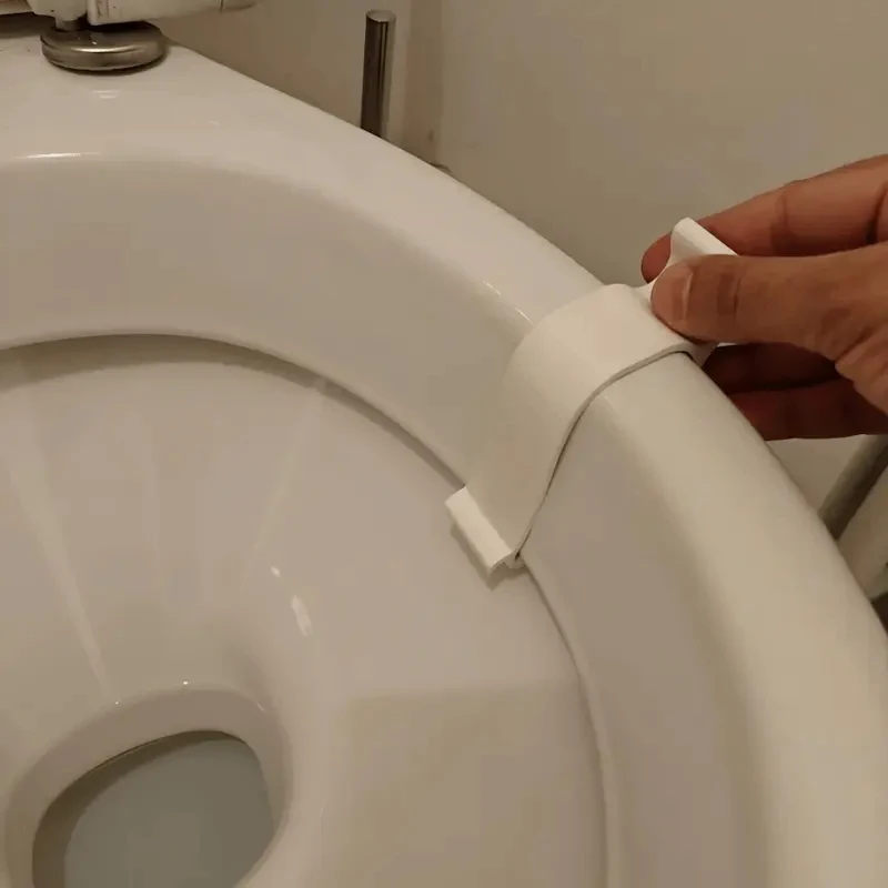 Toilet Seat Stabilizer Clip Anti-Wobble Fixing Bracket for Loose Wobbly Toilet Lids
