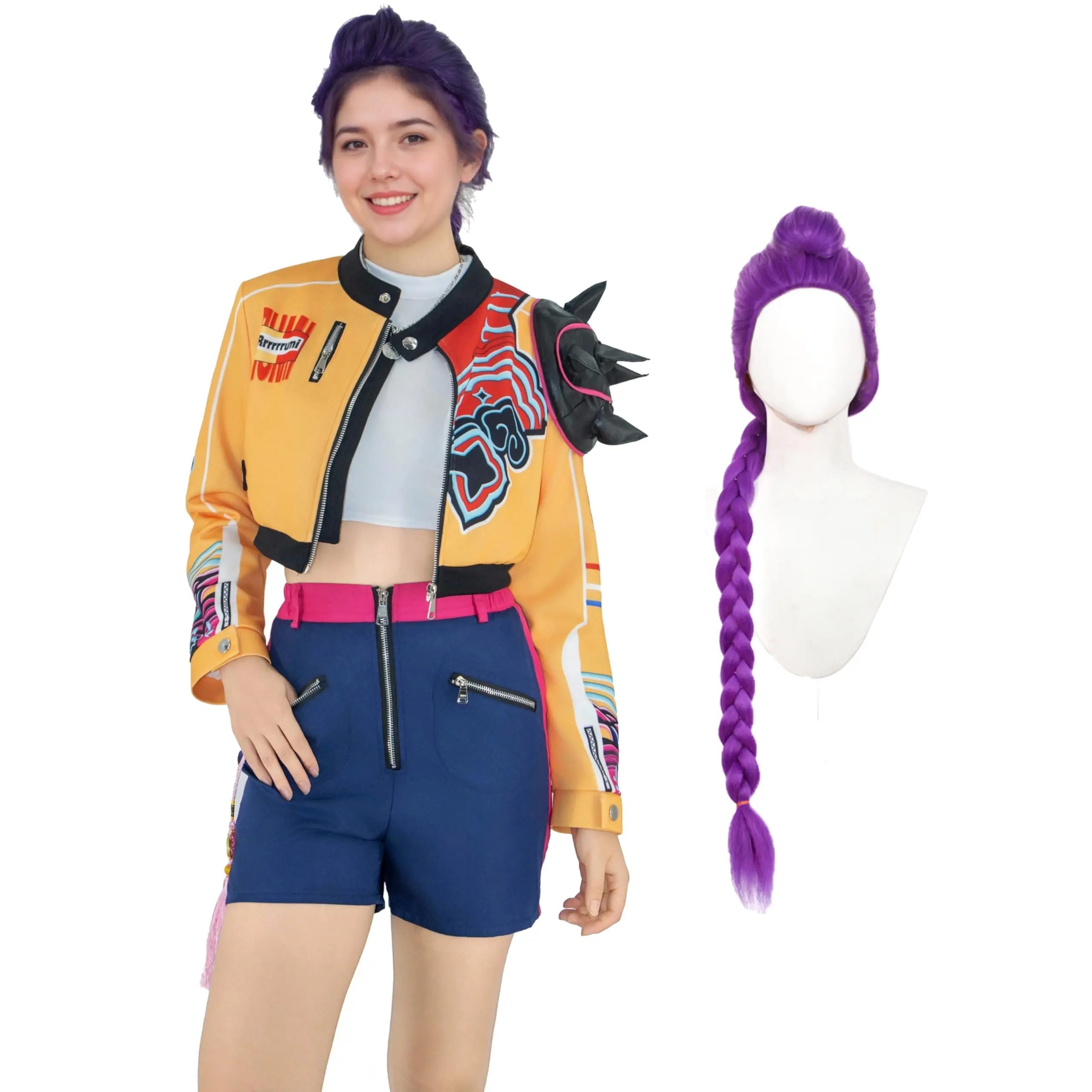

Demon Hunters Costume Women Rumi Mira Zoey Cosplay Outfits Pop Singers Role Play Halloween Suit Performance Uniform