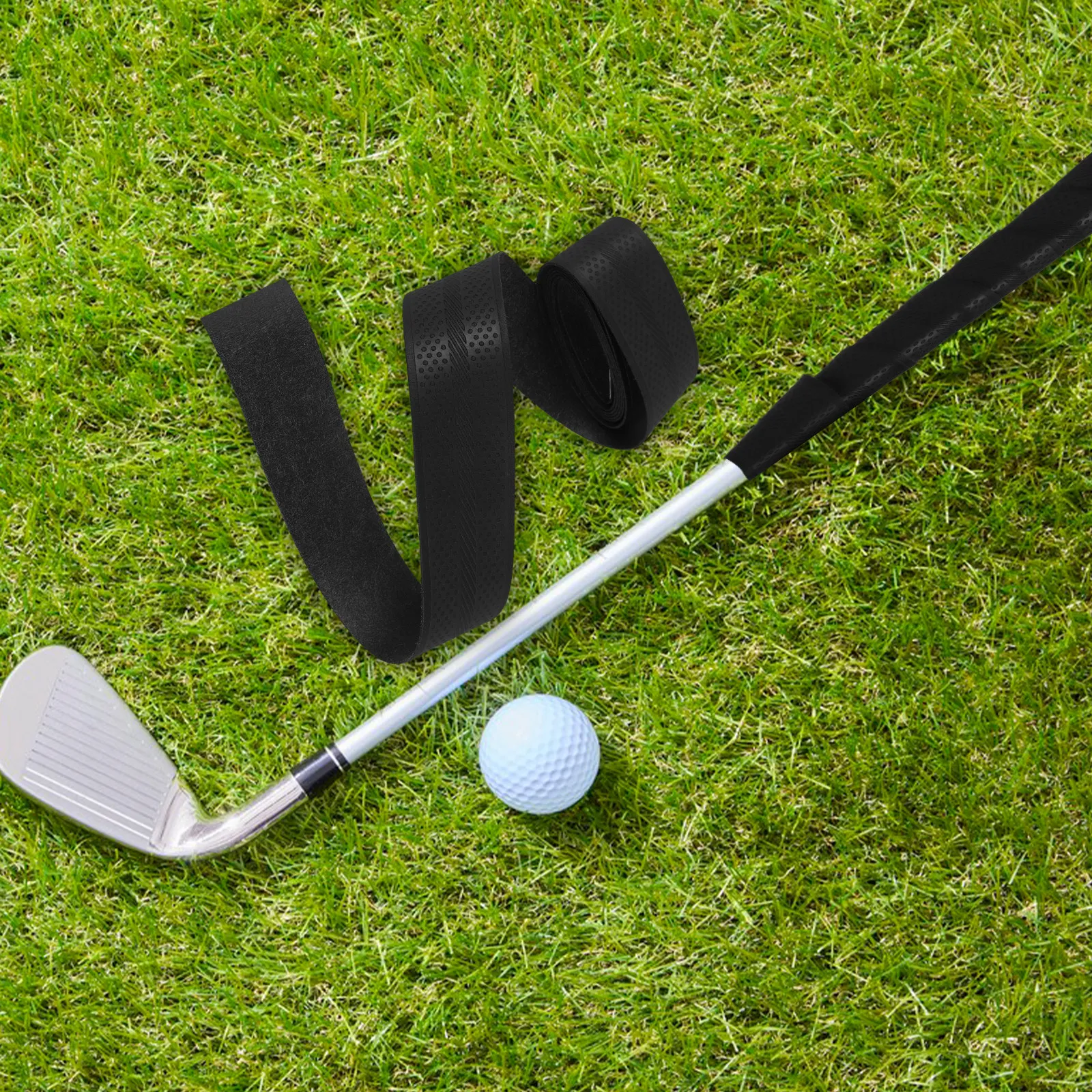 1 Roll White PU Golf Grip Wrap Tape Premium Durability Anti-Slip Grip Sweat-Wicking Performance Easy Install Golf Club Tape